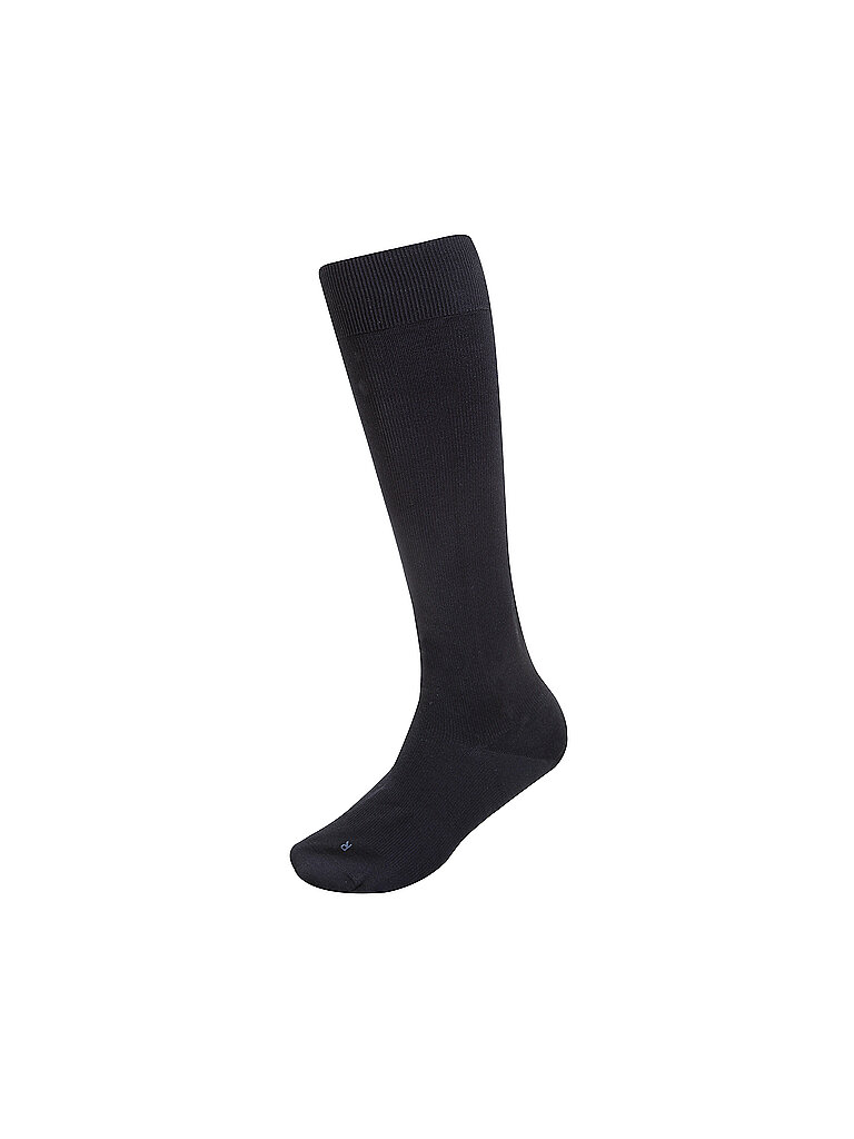 FALKE Herren Kniestrümpfe Energizing Cotton M KH Baumwolle mit Kompression 1 Paar, Blau (Dark Navy 6370), 45-46
