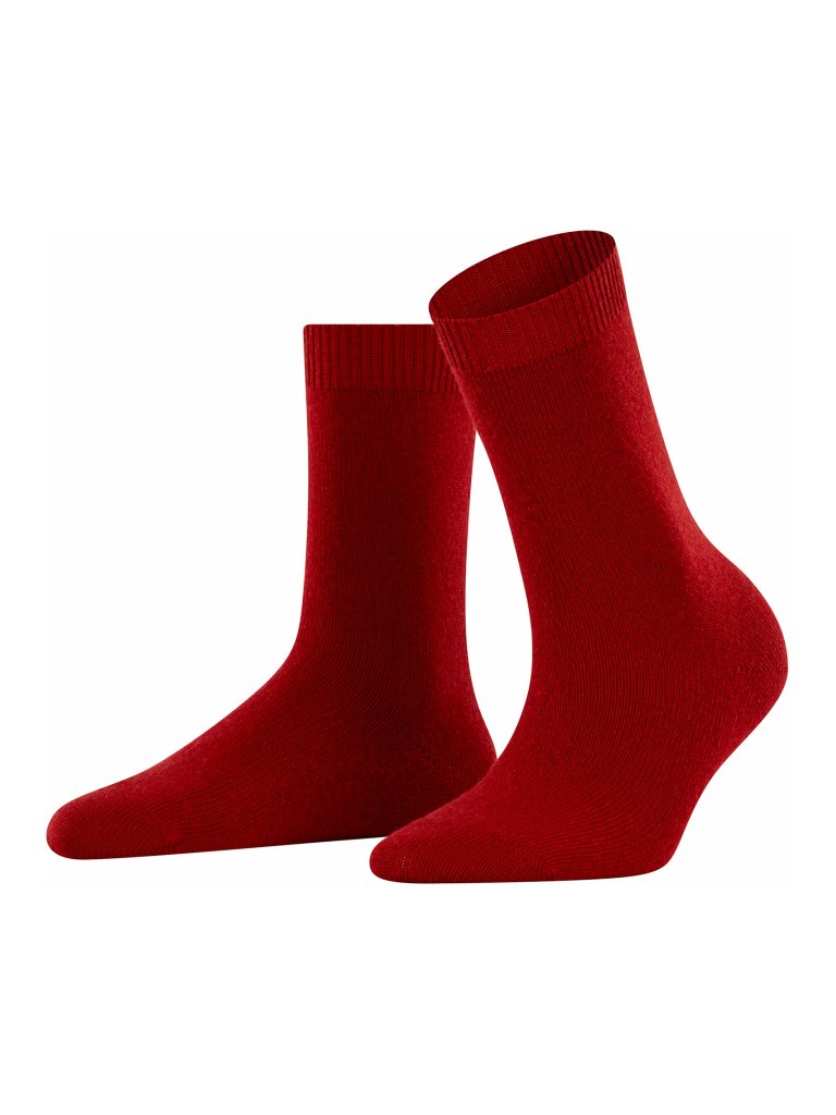 FALKE Socken Cosy Wool Chili rot | 35-38