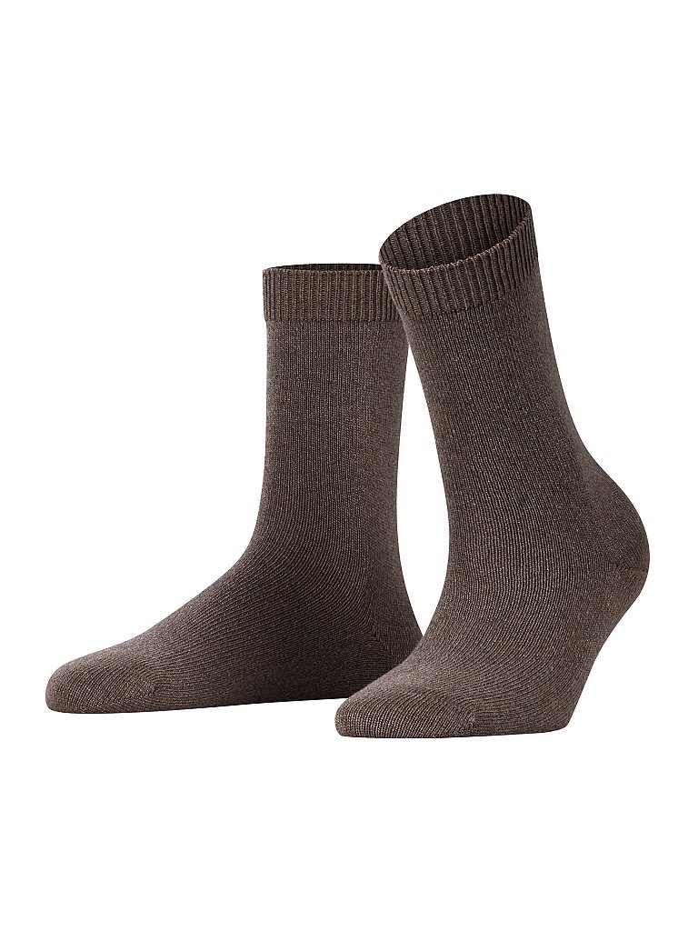 FALKE Damensocken Cosy Wool Jasper braun | 35-38