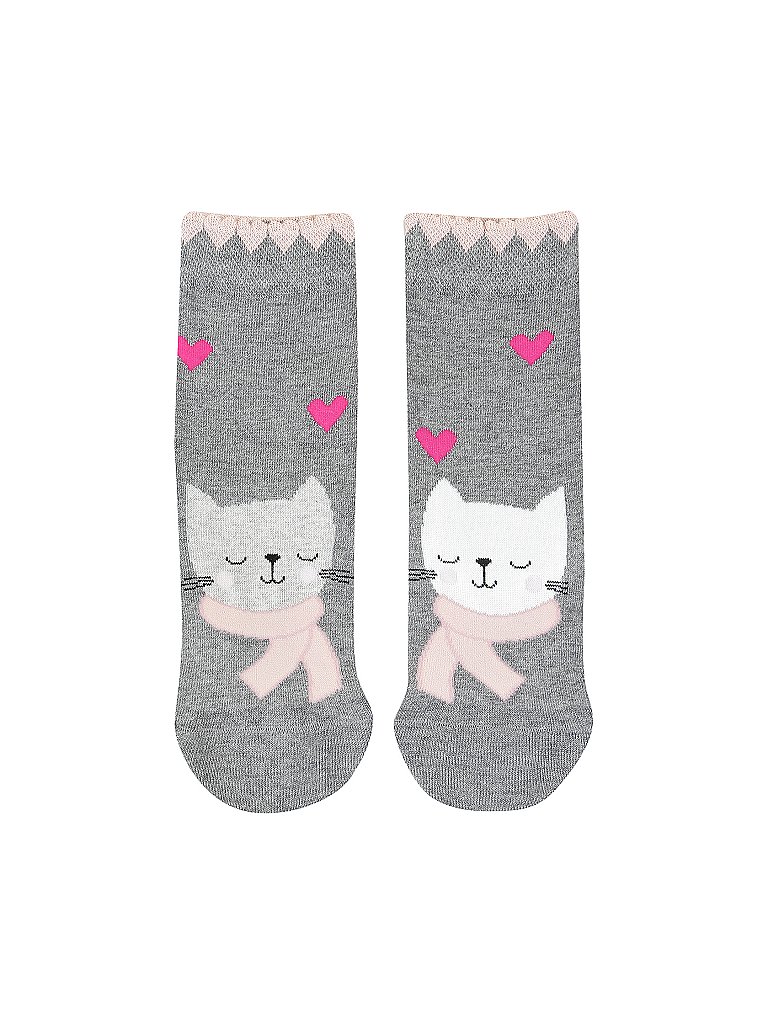 FALKE Mädchen Socken Cat grau | 35-38