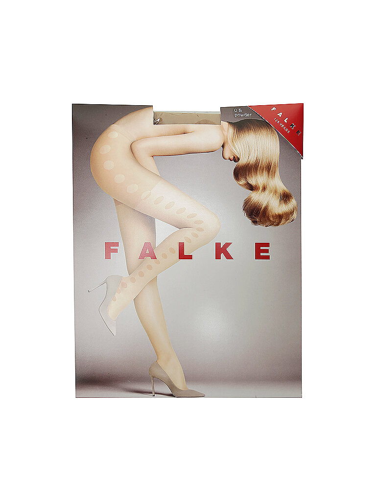 FALKE Modestrumpfhose  Glamour Dot  powder  beige | S