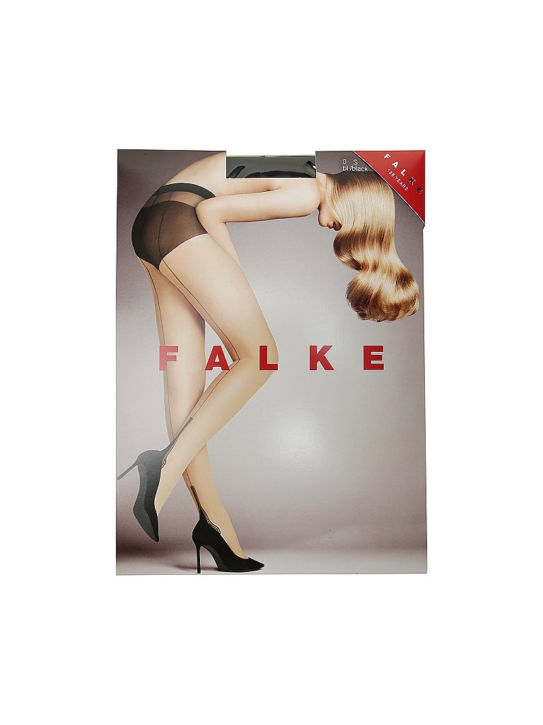 FALKE Modestrupfhose  Pin Up  Black schwarz | S