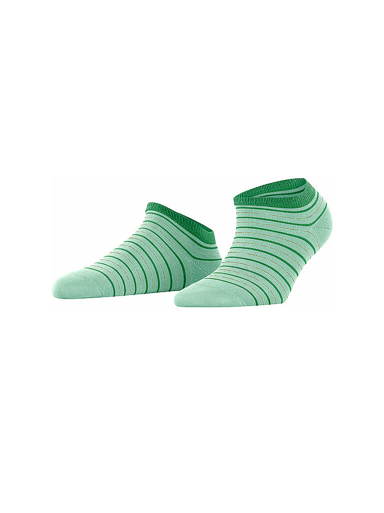 FALKE Damen Sneaker Socken Strip Shimmer grün | 35-38