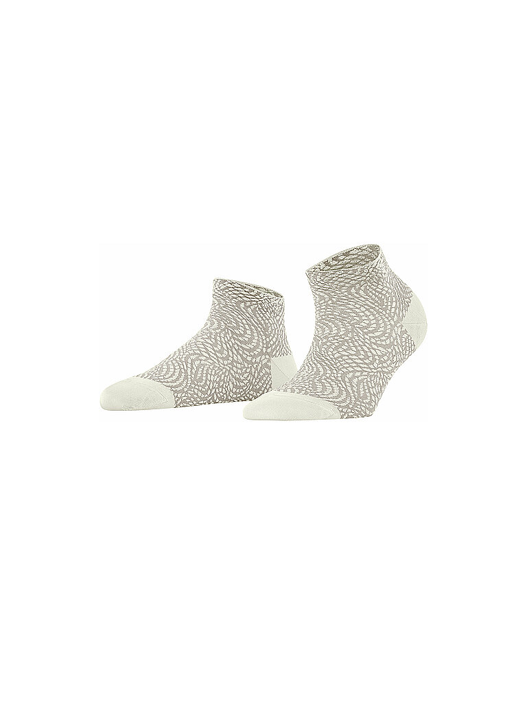 FALKE Damen Sneakersocken Aesthetic Wave Weiss weiß | 35-38