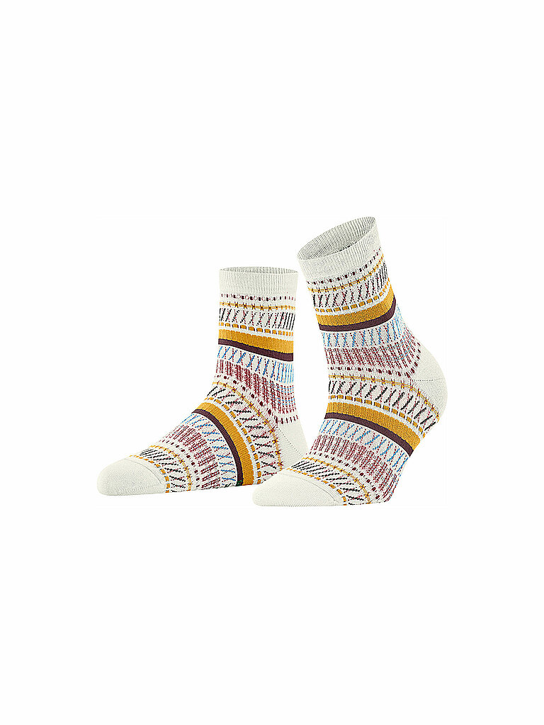 FALKE Damen Socken Loom Tape Offwhite weiß | 35-38