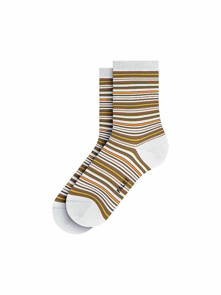FALKE Damen Socken Origin Stripe Weiss weiß | 35-38