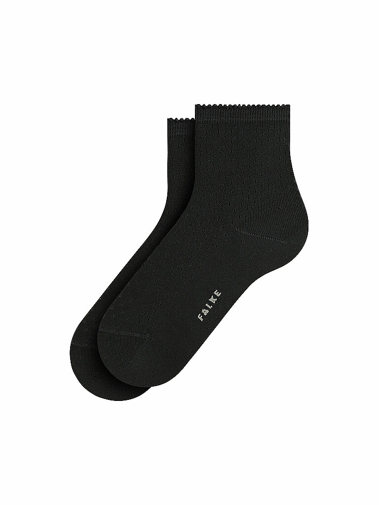 FALKE Damen Socken Pointelle Black schwarz | 35-38