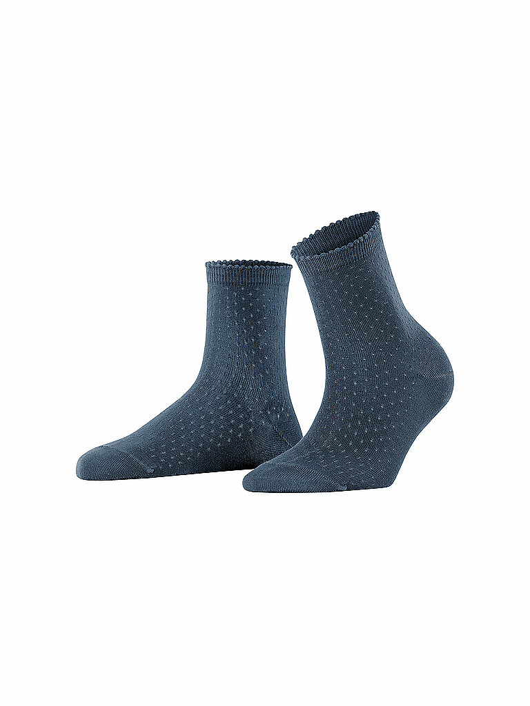 FALKE Damen Socken Pointelle Atlantic blau | 35-38
