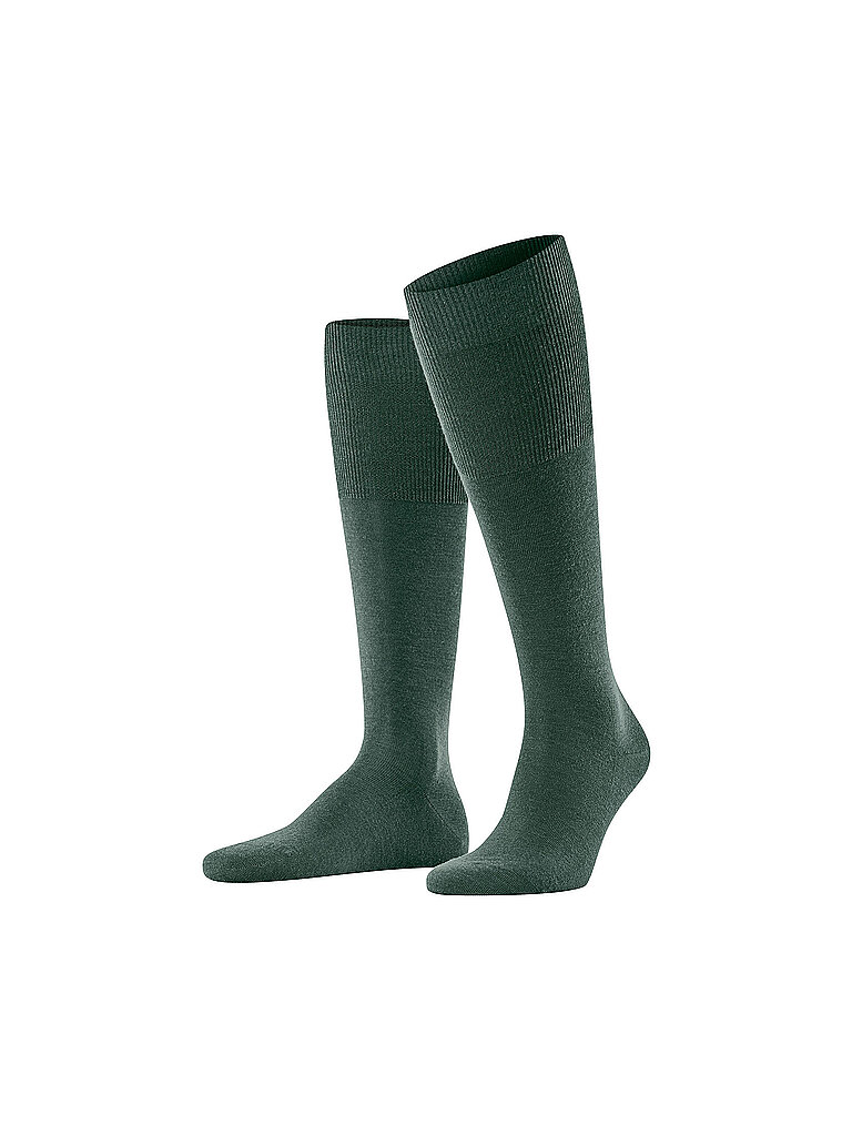 FALKE Stutzen AIRPORT hunter green dunkelgrün | 43/44