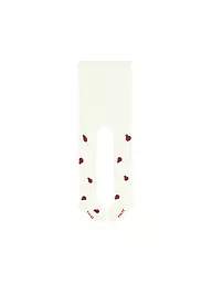 FALKE | Baby Mädchen Thermostrumpfhose CUTE LADYBUG off-white | creme
