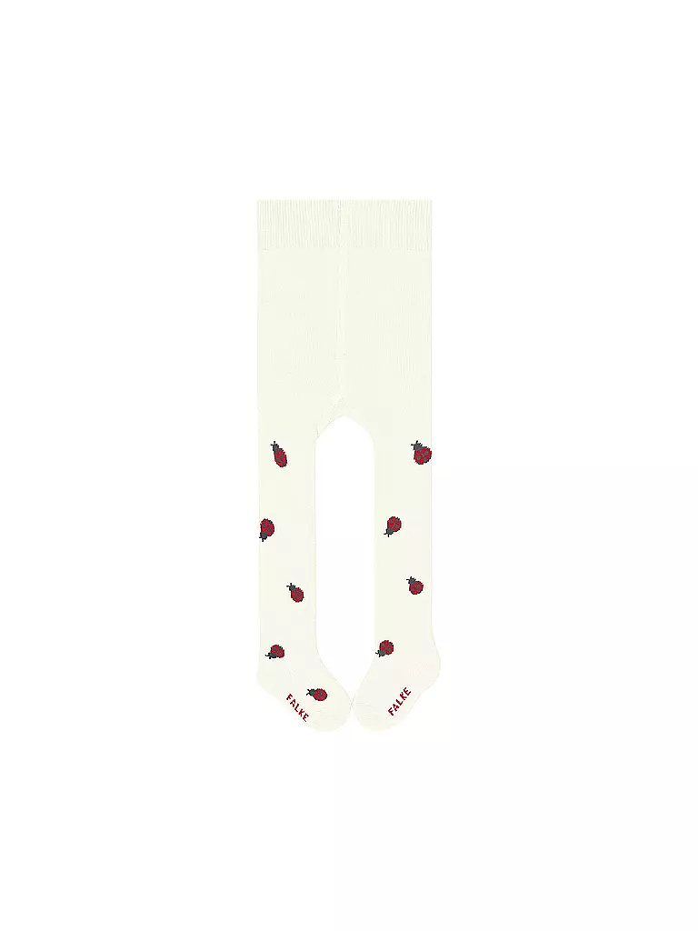 FALKE | Baby Mädchen Thermostrumpfhose CUTE LADYBUG off-white | creme