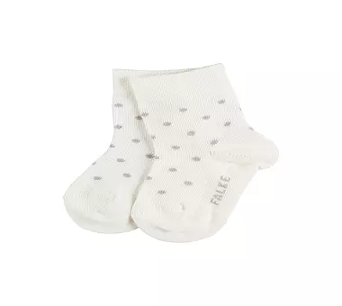 FALKE Baby Socken "Little Dot" offwhite