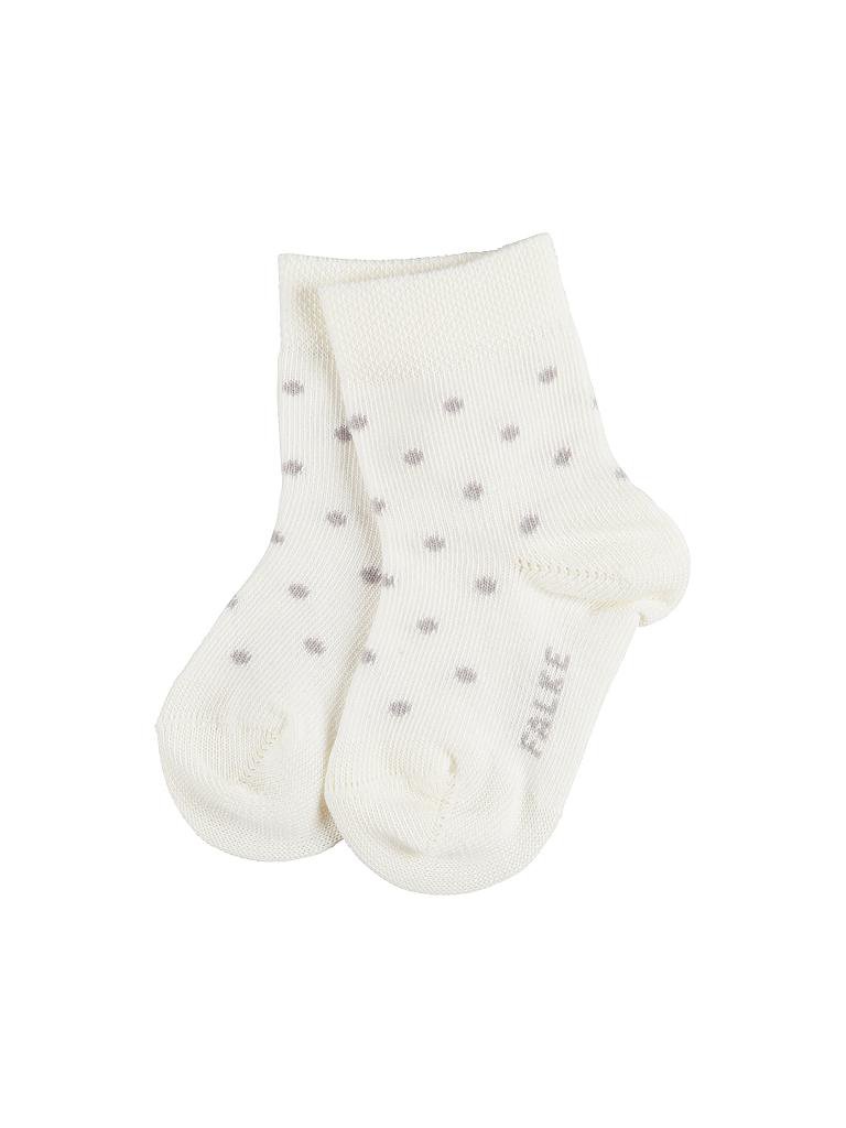 FALKE | Baby Socken "Little Dot" offwhite | weiss