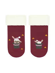 FALKE | Baby Socken MAGIC BUNNY ruby | Dunkelrot