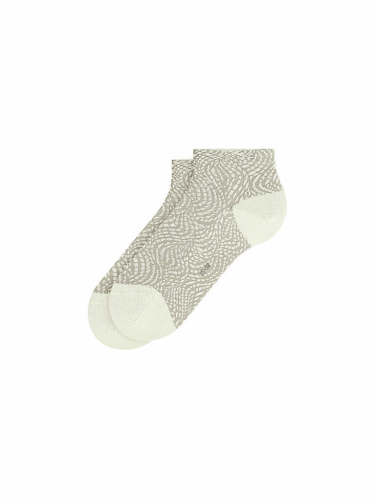 FALKE | Damen Sneakersocken Aesthetic Wave Weiss | weiß