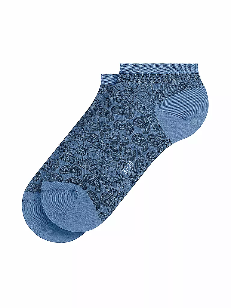 FALKE | Damen Sneakersocken Cultural Mix Cornflower | blau