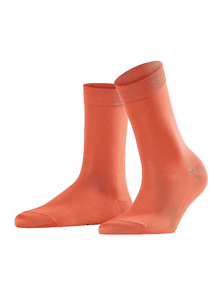 FALKE | Damen Socken Cotton Touch Coral Rose | orange