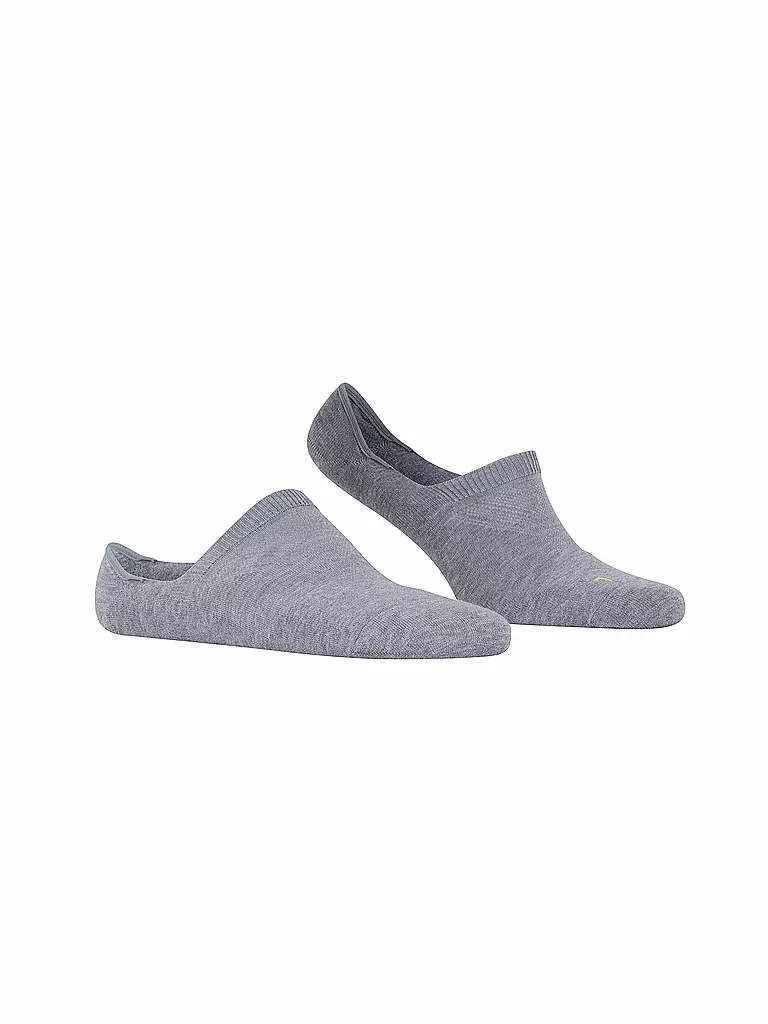 FALKE | Füsslinge COOL KICK light grey melange | dunkelblau