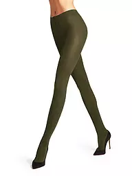 FALKE | Feinstrumpfhose FALKE PURE MATT 50 DEN  | olive