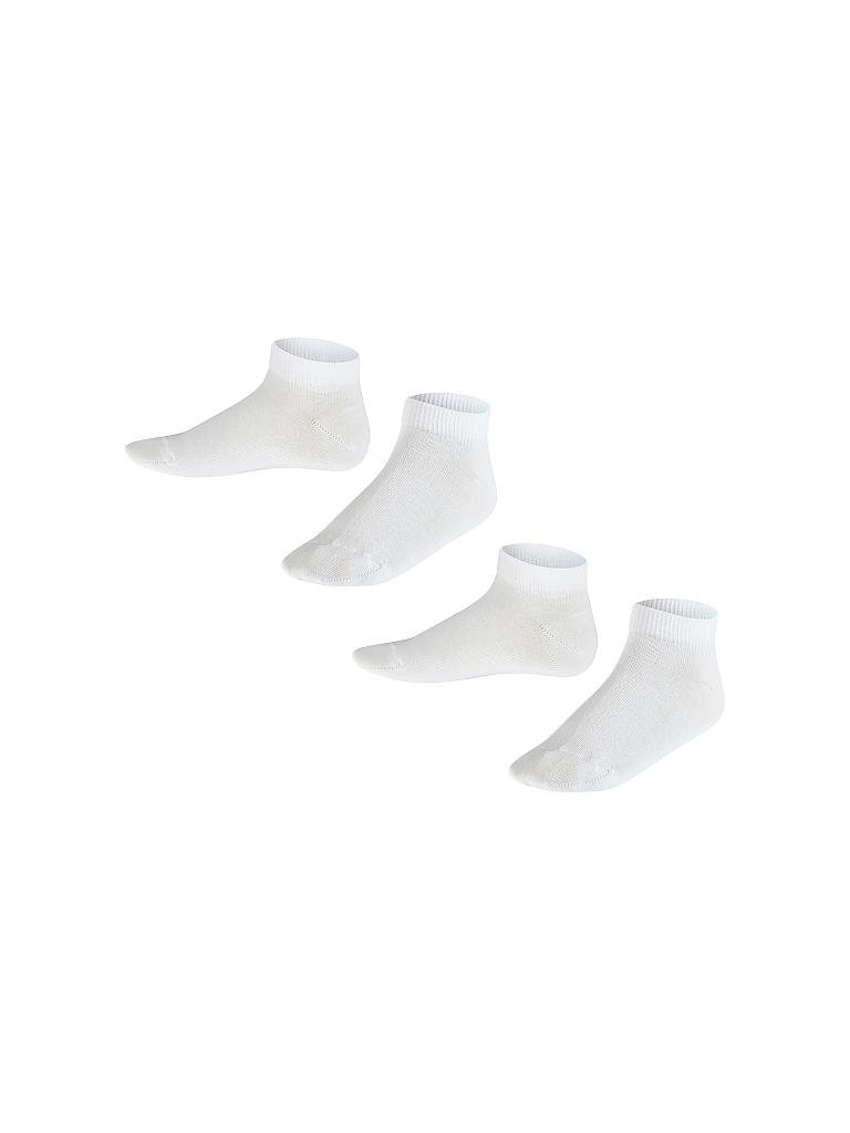 FALKE | Happy Kinder Sneakersocken 2-er Pkg. (weiss) | weiss