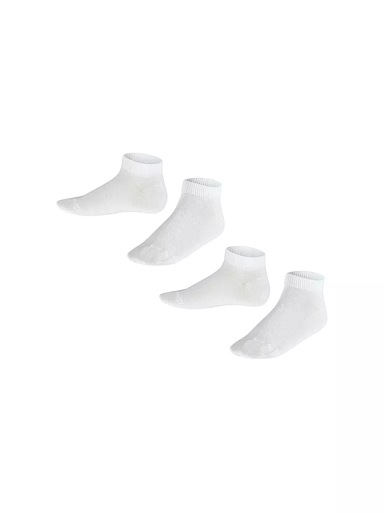 FALKE | Happy Kinder Sneakersocken 2-er Pkg. (weiss) | weiss