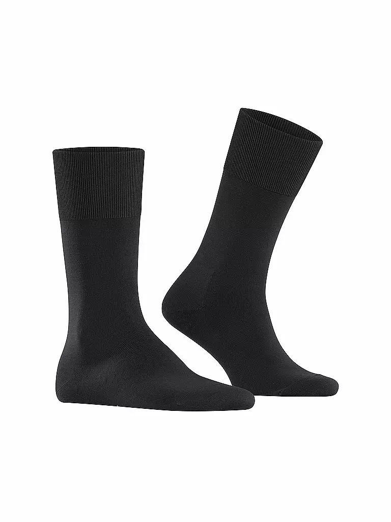 FALKE | Herren Socken CLIMAWOOL black  | schwarz