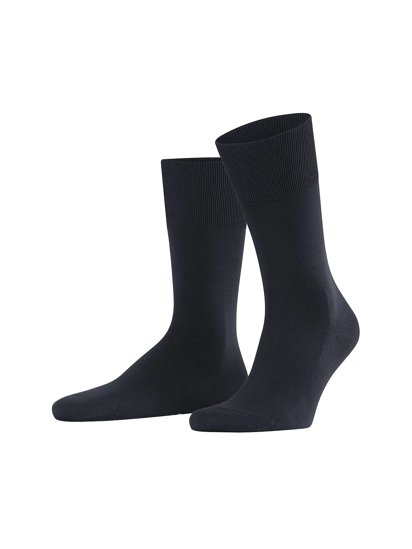 FALKE | Herren Socken CLIMAWOOL black  | dunkelblau