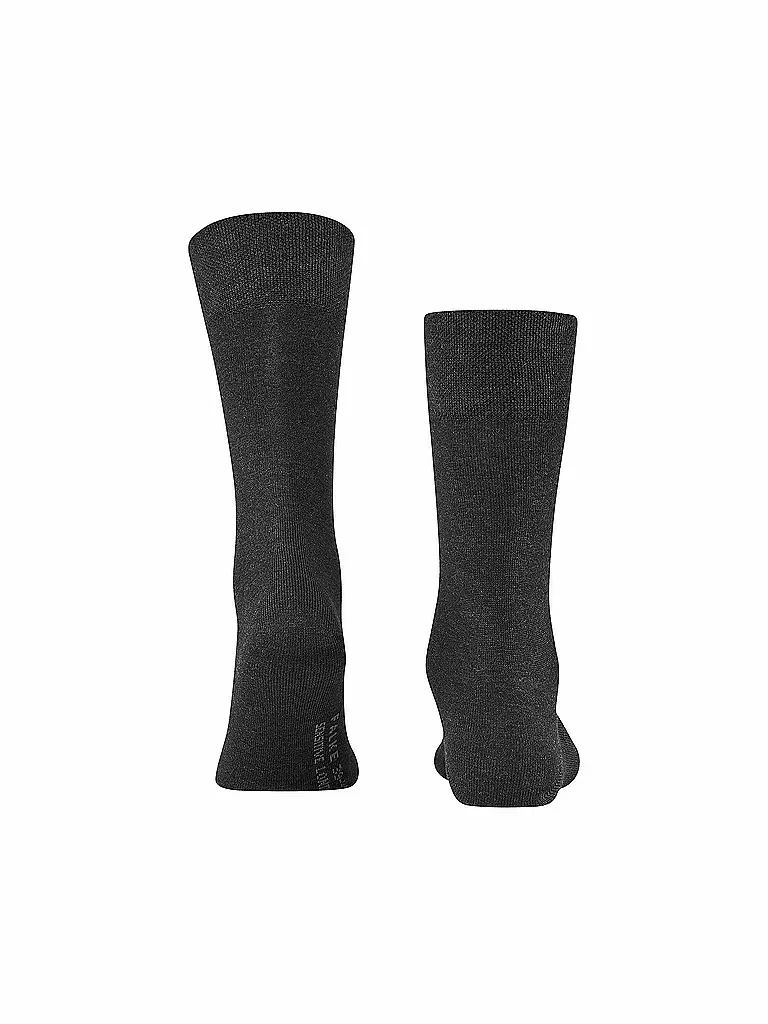 FALKE | Herren Socken Sensitive London anthra.mel. | dunkelgrün