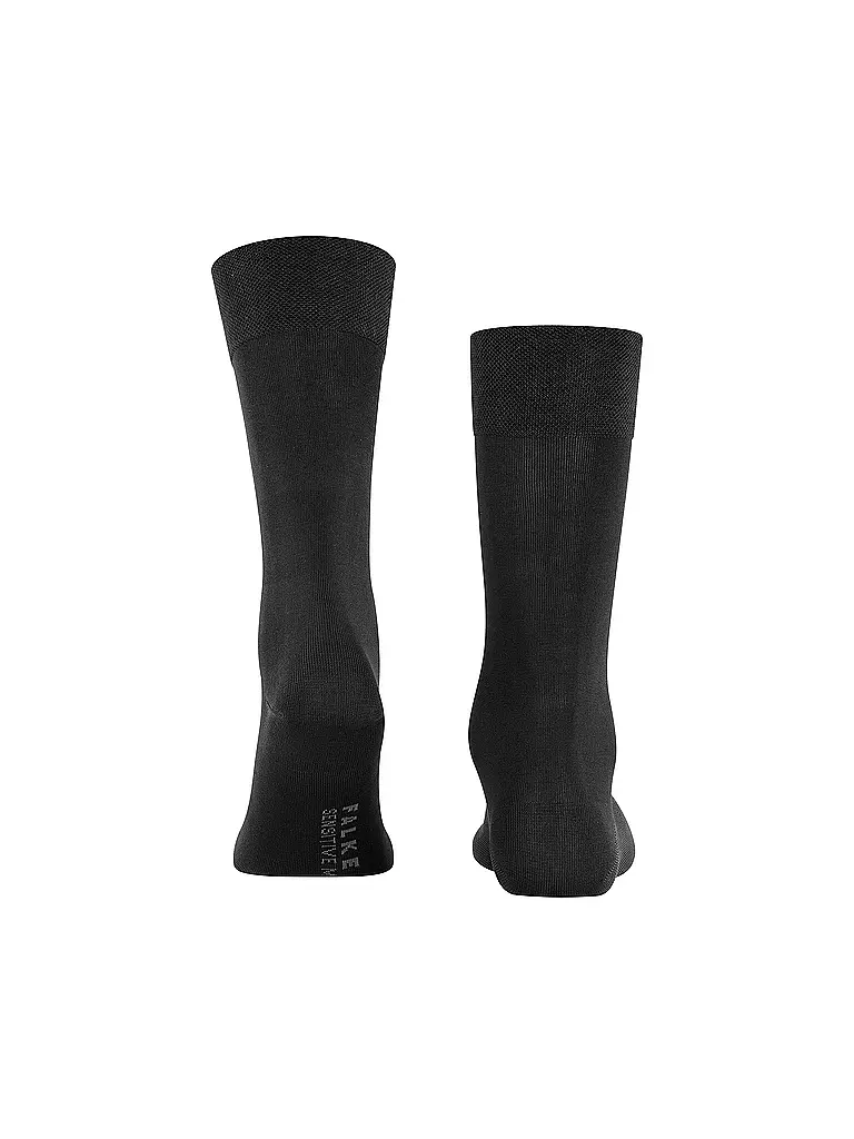 FALKE | Herren Socken Sensitive Malaga black | beige