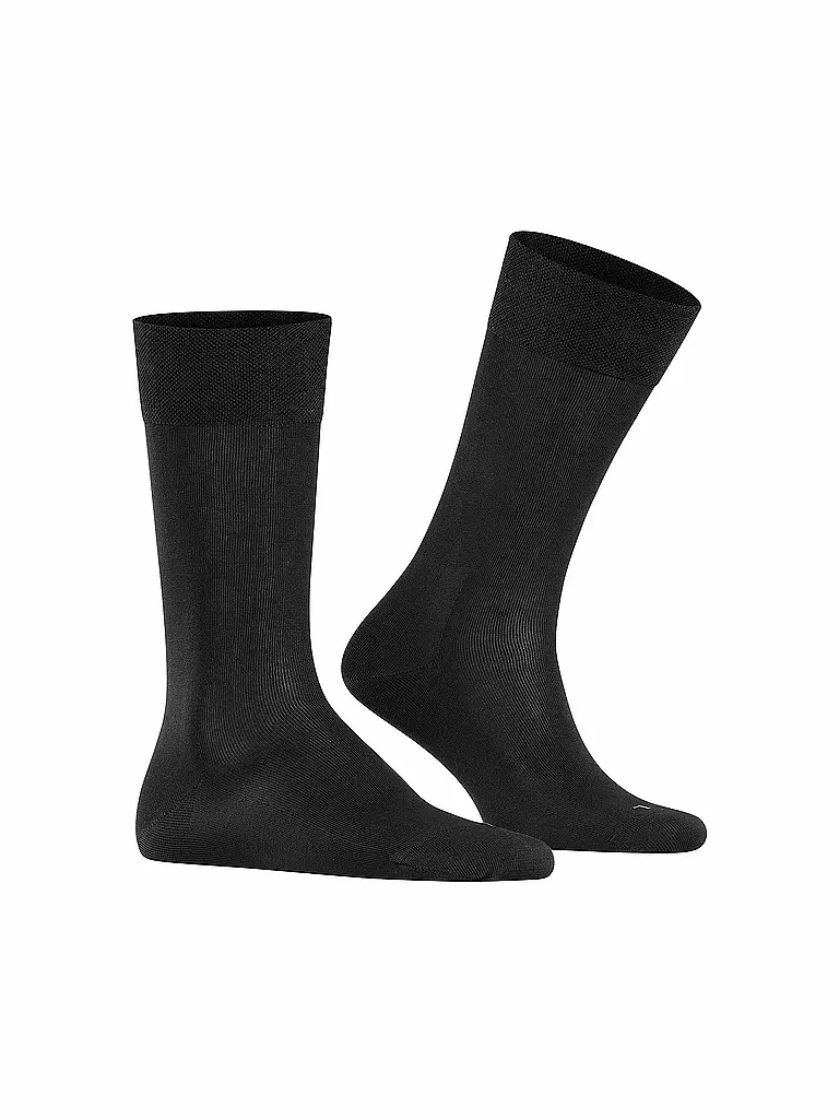 FALKE | Herren Socken Sensitive Malaga black | beige