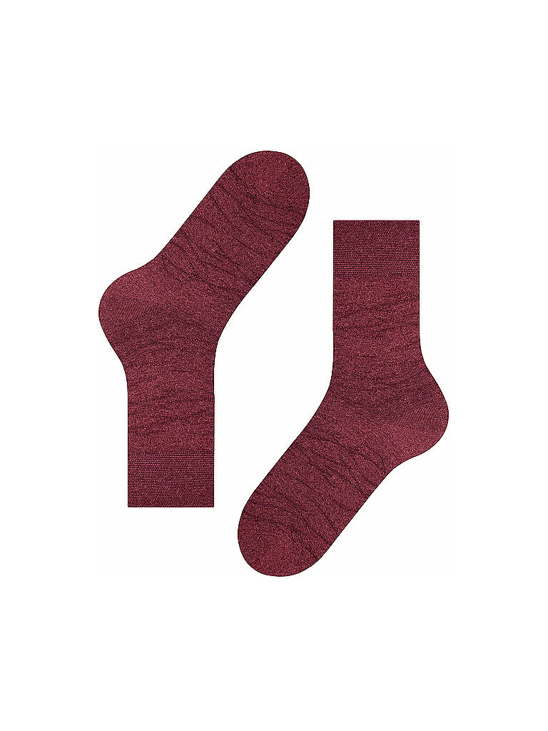 FALKE | Herren Socken Sensitive Plant Soft Burnt Sienna | rot