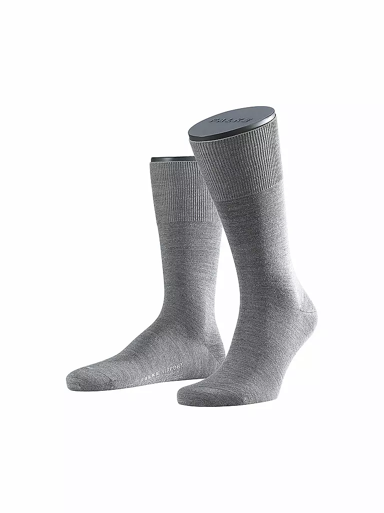 FALKE | Herren-Socken "Airport" (dark grey) | grau