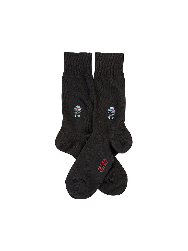 FALKE | Herren-Socken "Best Dad" 14049 (Black) | 