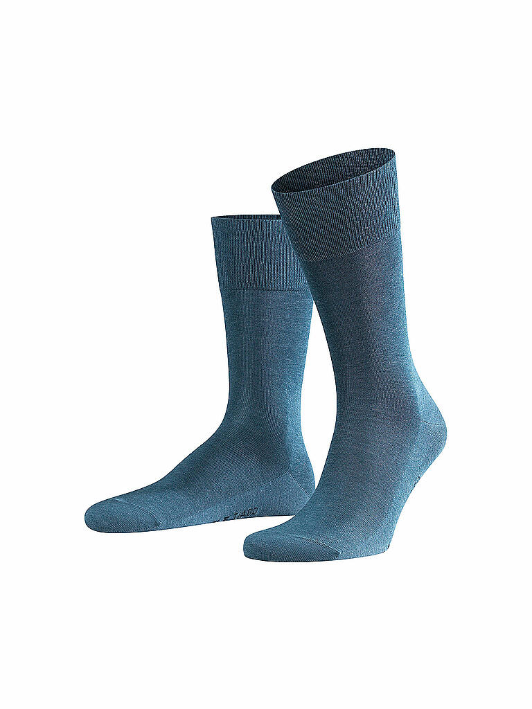 FALKE | Herren-Socken "Tiago" 14662 (denim mel.) | blau