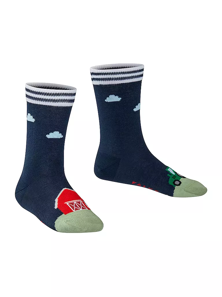 FALKE | Jungen Socken FARM LIFE space blue | dunkelblau