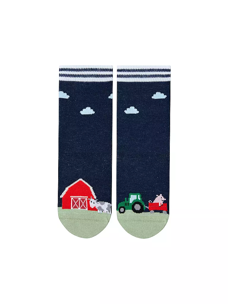 FALKE | Jungen Socken FARM LIFE space blue | dunkelblau