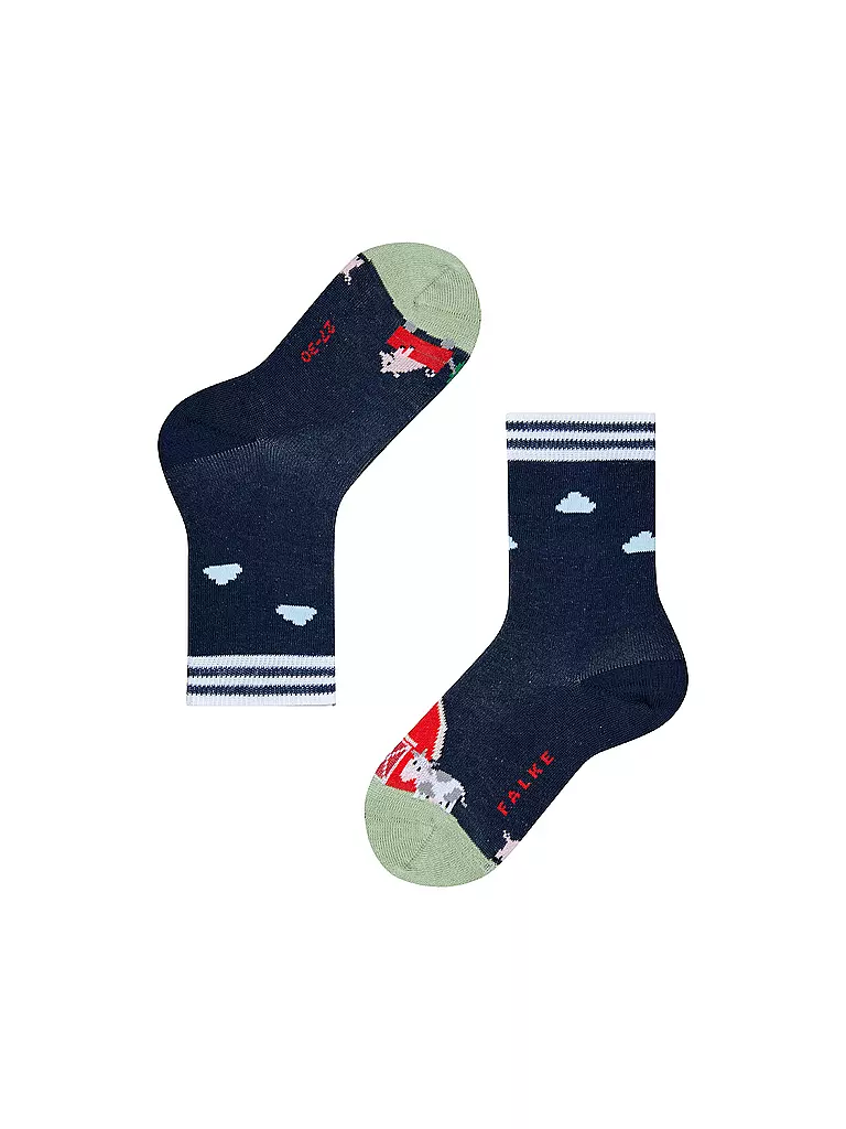 FALKE | Jungen Socken FARM LIFE space blue | dunkelblau
