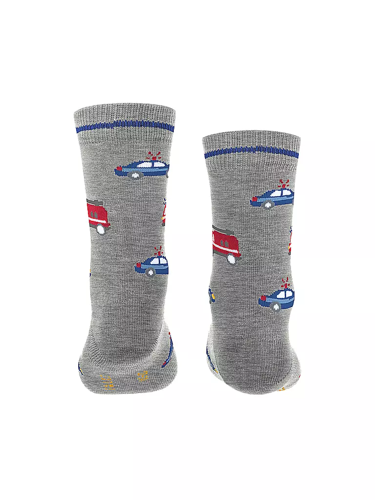 FALKE | Jungen Socken light grey | hellblau