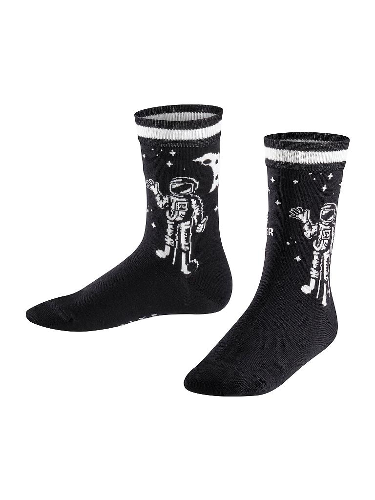FALKE | Jungen-Socken "Astronaut" | schwarz