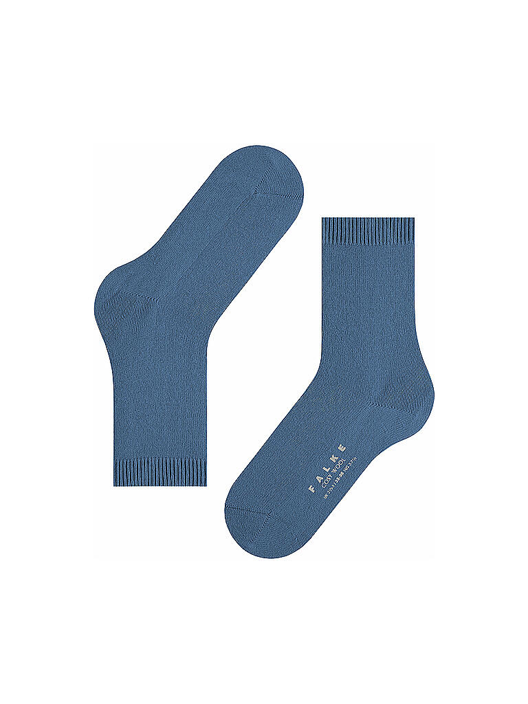 FALKE | Kaschmir Socken | blau