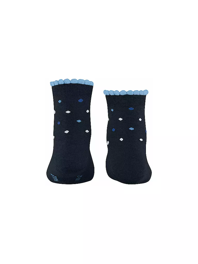 FALKE | Kinder Mädchen Socken Multidot marine | pink