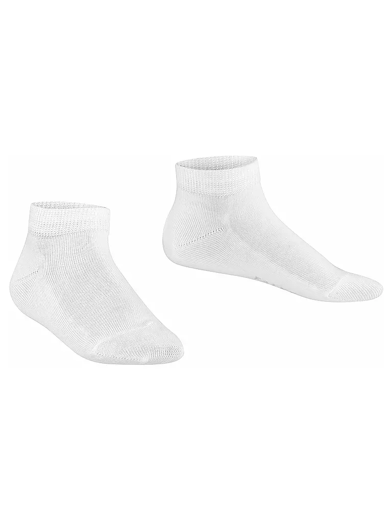 FALKE | Kinder Sneakersocken Family White | blau