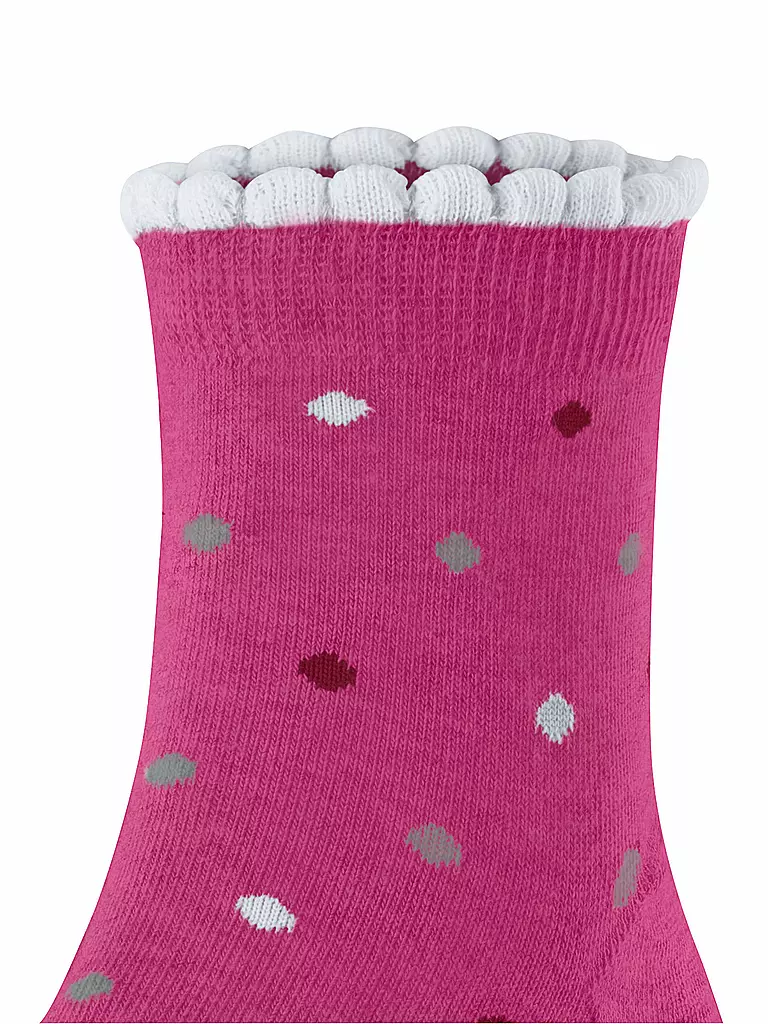 FALKE | Kinder Socken MULTIDOT gloss | grau