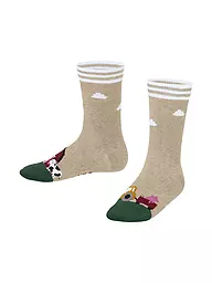 FALKE | KJungen Socken FARM LIFE sand melange | beige