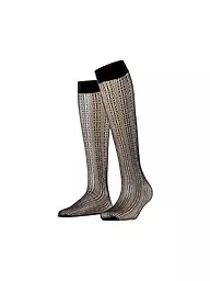 FALKE | Kniestrümpfe CROSSROAD cayenne | schwarz