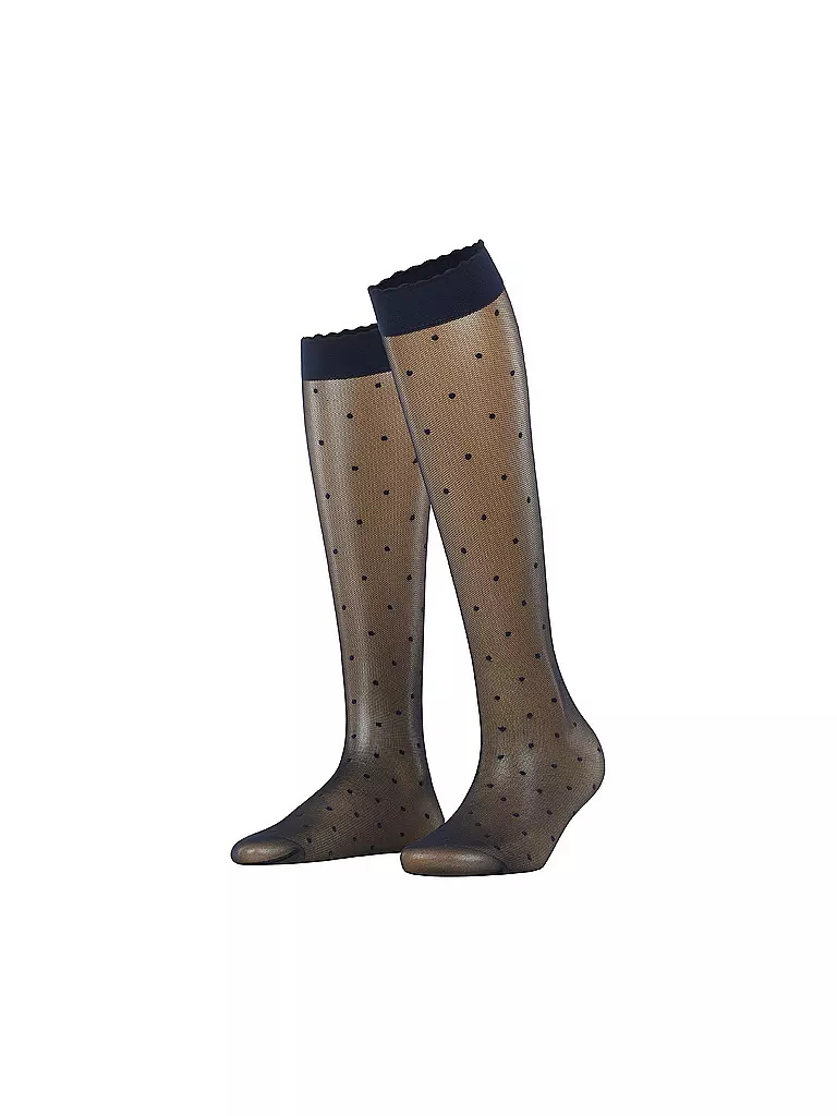 Collant Donna Falke, Colore Blu (taupe 5011), Taglia S. Calze Semi-opache, Look Opaco, Traspiranti, Con Cuciture Piatte E Fascia In Vita Ampia E Confortevole.