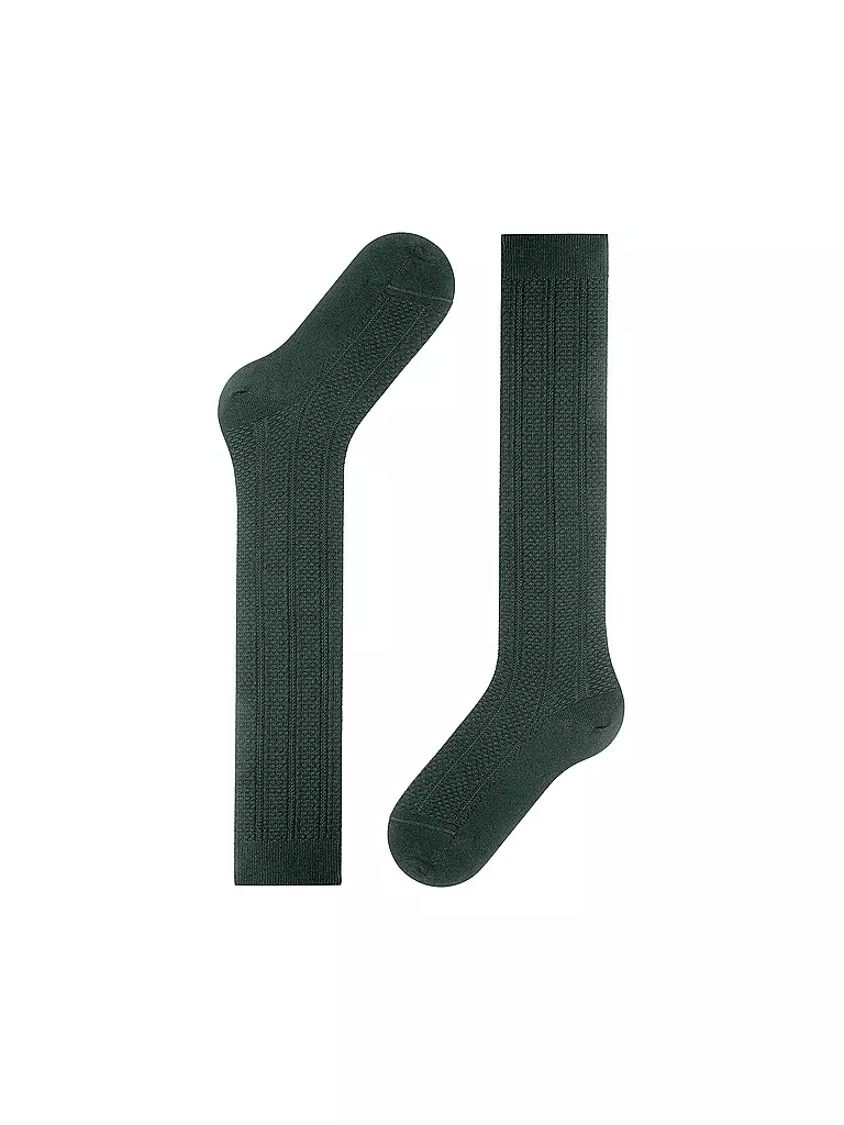 FALKE | Kniestrümpfe NEEDLEPOINT thyme | grau