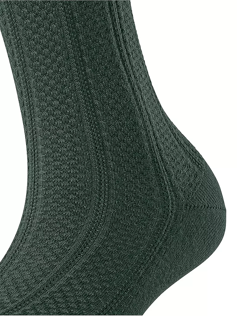 FALKE | Kniestrümpfe NEEDLEPOINT thyme | grau