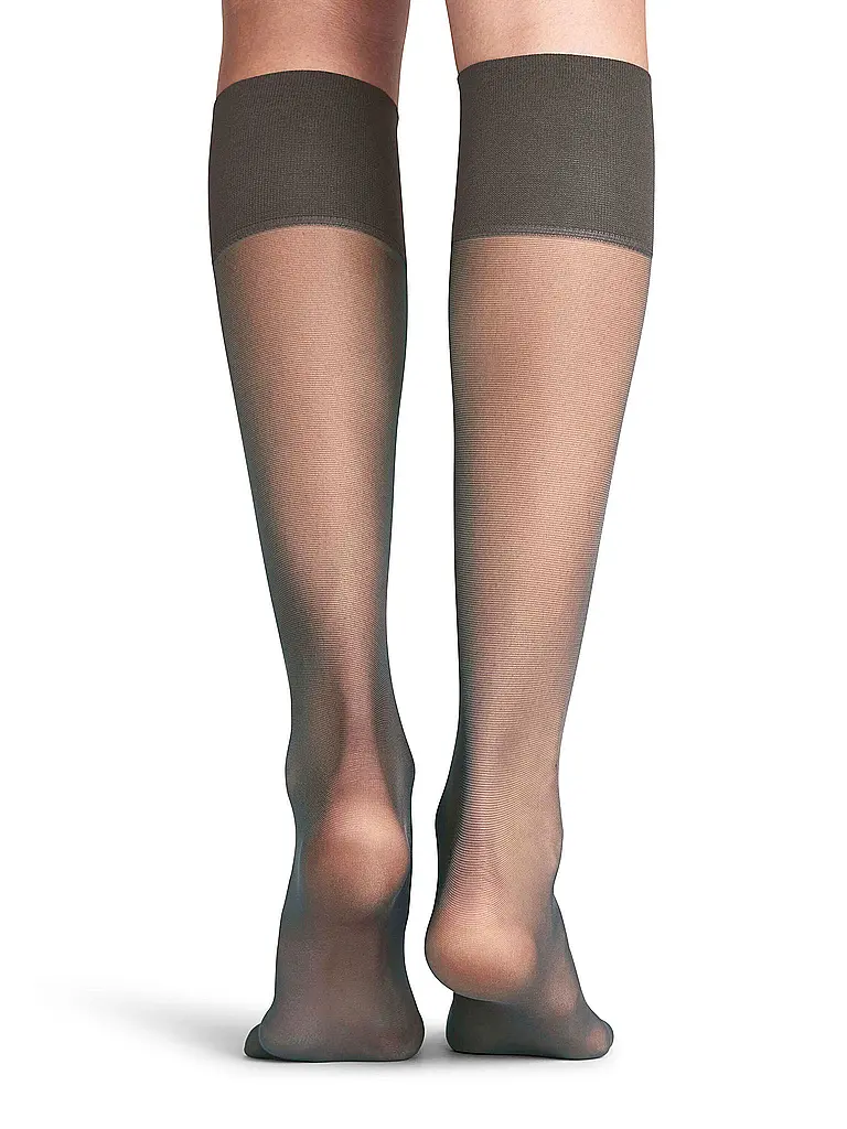 FALKE | Kniestrümpfe PURE MATT 20 Den mushroom | braun