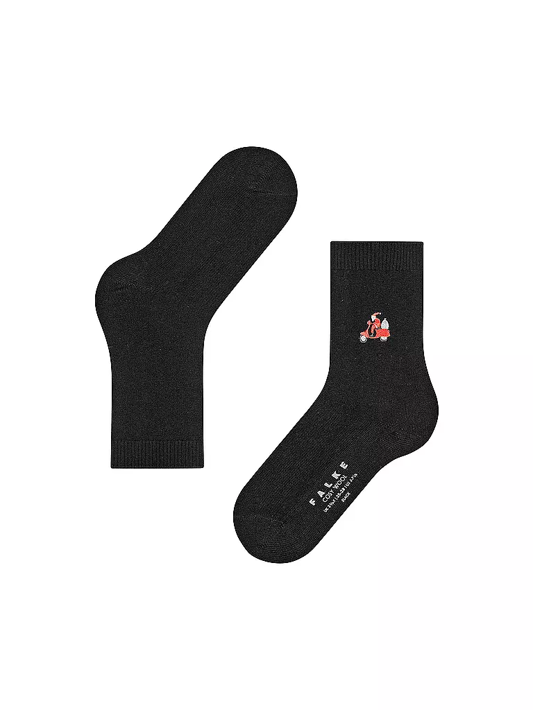 FALKE | Kniestrümpfe | schwarz
